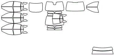 Tint Kit pattern for the 2026 Toyota Mirai