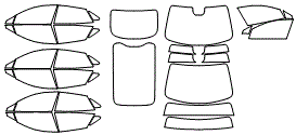 Tint Kit pattern for the 2025 Lotus Emeya