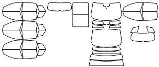 Tint Kit pattern for the 2027 Audi Q6 e-tron