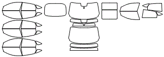 Tint Kit pattern for the 2027 Audi Q6 e-tron