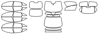 Tint Kit pattern for the 2027 Audi S6 Sportback e-tron
