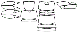 Tint Kit pattern for the 2026 Aston Martin DB12