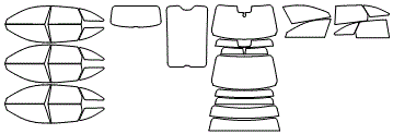 Tint Kit pattern for the 2027 Audi RS5 Avant