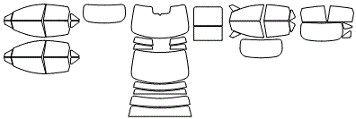 Tint Kit pattern for the 2027 Nissan Murano