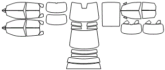 Tint Kit pattern for the 2027 Cadillac Optiq-V