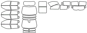 Tint Kit pattern for the 2026 Jeep Compass