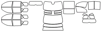 Tint Kit pattern for the 2026 Honda Passport