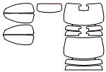 Tint Kit pattern for the 2026 Aston Martin Vantage