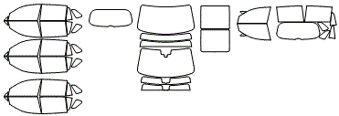 Tint Kit pattern for the 2026 Volkswagen Tiguan (Canada)