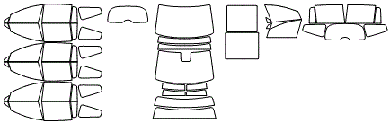 Tint Kit pattern for the 2026 Hyundai Ioniq 9