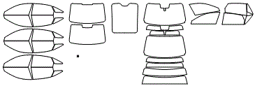 Tint Kit pattern for the 2026 Audi A6