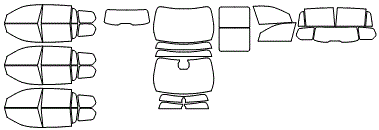 Tint Kit pattern for the 2027 Jeep Cherokee