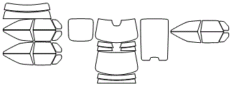 Tint Kit pattern for the 2026 Cadillac Celestiq