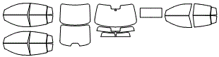 Tint Kit pattern for the 2027 Nissan Sentra