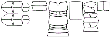 Tint Kit pattern for the 2027 Rivian R2