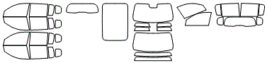 Tint Kit pattern for the 2027 Mercedes Benz GLB Electric