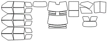 Tint Kit pattern for the 2027 Kia Telluride