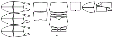 Tint Kit pattern for the 2026 Lexus ES