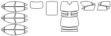 Tint Kit pattern for the 2026 Porsche Cayenne Electric