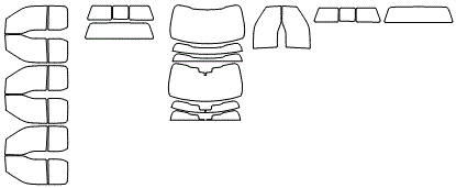 Tint Kit pattern for the 2026 Ford F-250