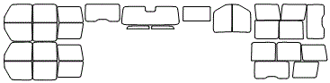 Tint Kit pattern for the 2027 Mercedes Benz G-Class SUV