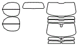 Tint Kit pattern for the 2003 BMW Z4