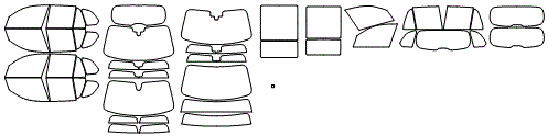 Tint Kit pattern for the 2026 BMW X5