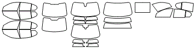 Tint Kit pattern for the 2027 BMW 3 Series