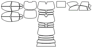Tint Kit pattern for the 2026 BMW i4