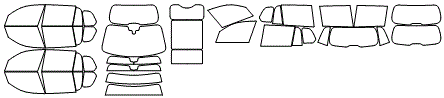 Tint Kit pattern for the 2026 BMW ALPINA XB7