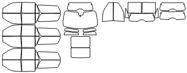 Tint Kit pattern for the 2018 Lincoln Navigator