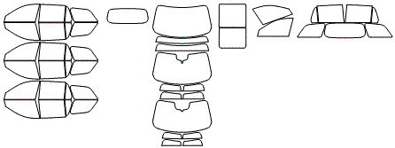 Tint Kit pattern for the 2027 Lincoln Aviator