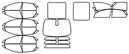 Tint Kit pattern for the 2020 Lincoln MKZ