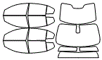 Tint Kit pattern for the 2016 Lincoln MKS