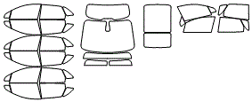 Tint Kit pattern for the 2019 Lincoln MKC