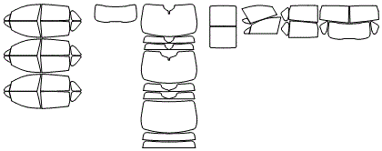 Tint Kit pattern for the 2022 Lincoln Nautilus