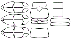 Tint Kit pattern for the 2026 Lincoln Corsair