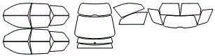 Tint Kit pattern for the 2007 Audi S4