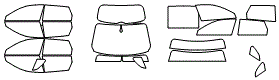 Tint Kit pattern for the 2016 Audi A3