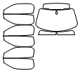 Tint Kit pattern for the 2023 Audi R8