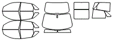 Tint Kit pattern for the 2015 Audi Q3