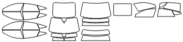 Tint Kit pattern for the 2026 Audi RS7
