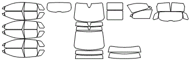Tint Kit pattern for the 2026 Audi Q4 e-tron