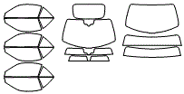 Tint Kit pattern for the 2025 Porsche 911 (992.1)