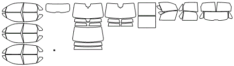 Tint Kit pattern for the 2026 Porsche Cayenne