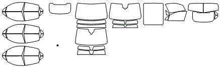 Tint Kit pattern for the 2026 Porsche Cayenne