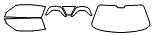 Tint Kit pattern for the 2006 Porsche Carrera GT