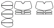 Tint Kit pattern for the 2020 Porsche 718