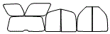 Tint Kit pattern for the 2001 GMC Yukon Denali