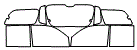 Tint Kit pattern for the 2007 GMC Envoy XL